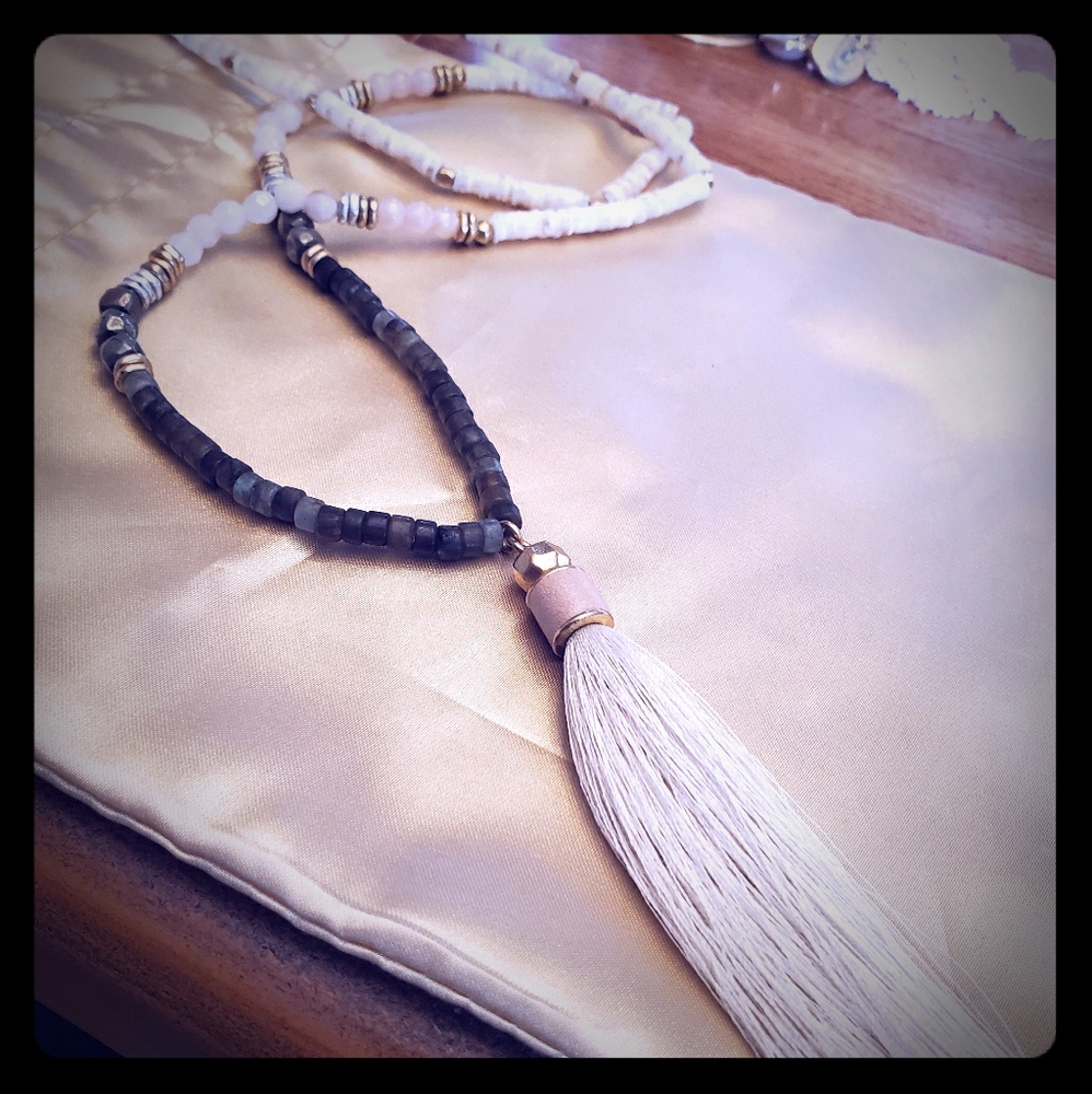 Stella & Dot Tassel Necklace